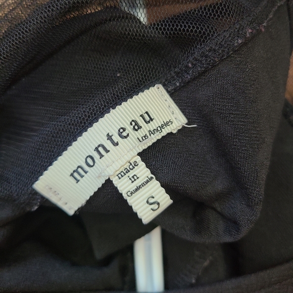 Monteau Black Party Dress - Picture 5 of 5